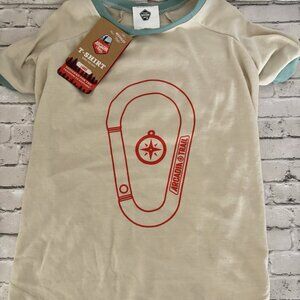 Arcadia Trail Tan Dog T-Shirt Size Large NWT